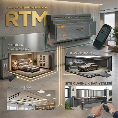 RTM Elektronik RF Kumanda Sistemleri Nedir? Özellikleri, Kullanım Alanları ve Seçim Rehberi
